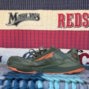 Size 11 - Altra Long Peak 8 Trail Running Hiking Shoes Mens Dusty Olive Sneakers